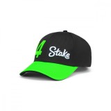 Stake Kick Sauber șapcă de baseball Drivers Zhou Guanyu green-black F1 Team 2024 - uniw