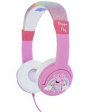 Casti cu fir pentru copii OTL Rainbow Peppa, CD Media