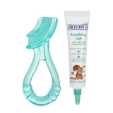 Set Gel Dentar si Jucarie Dentitie, Nuby, Dr. Talbot&amp;#039;s, pentru Calmarea Durerilor Gingivale ale Bebe