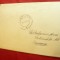 Plic francat cu 55 bani rosu circulat Falticeni-Suceava 1953