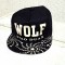 Sapca cozoroc drept MBrands, model fosforescent la intuneric Wolf