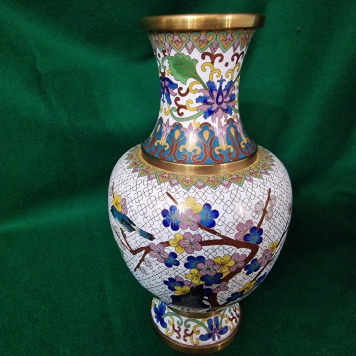 VAZA CLOISONN&Egrave; - CHINA anii &#039;70