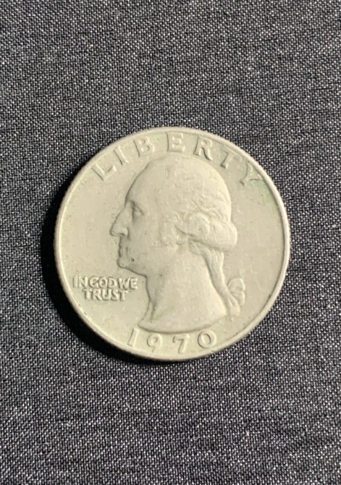 Moneda quarter dollar 1970 USA