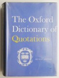 The Oxford Dictionary of Quotations - Carte in Engleza