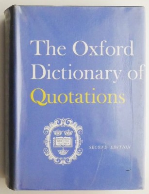 The Oxford Dictionary of Quotations foto