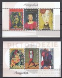 ROMANIA 2004 LP 1671 ARTA ROMANEASCA DE AVANGARDA BLOCURI MNH