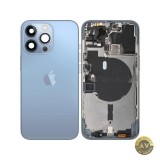 Capac Baterie Apple iPhone 13 Pro Cu Carcasa Mijloc Albastru (Sierra Blue) Swap