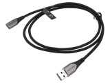 Cablu Magnetic USB 2.0 1m Negru 480Mbps