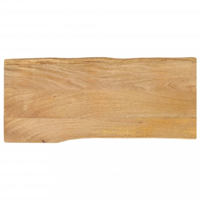 vidaXL Blat masă cu margini, 100x40x3,8 cm, lemn masiv mango 370732