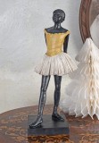 Balerina Art Deco- statueta din rasini speciale LUP230, Nuduri