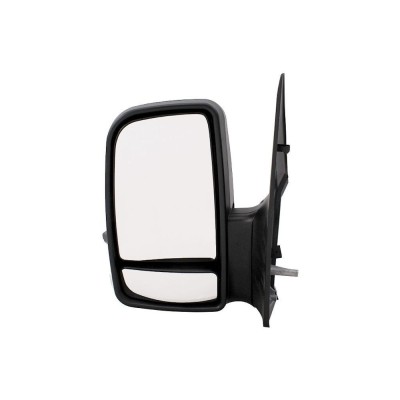 Oglinda exterioara Mercedes Sprinter 209-524 (W906) 07.2006-2009, VW Crafter (2E) 12.2005-2009, partea Stanga, Crom, electrica, Cu incalzire, carcasa foto