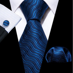 Set cravata + batista + butoni - matase - model 541