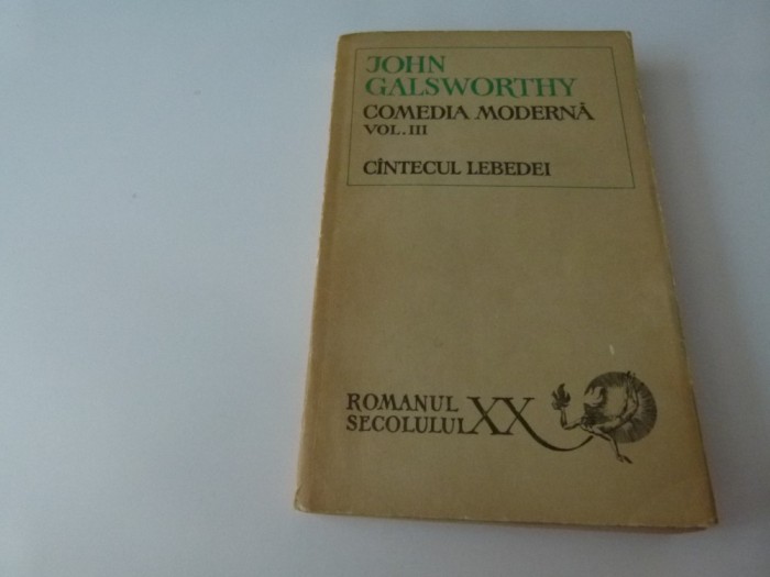 Cintecul lebedei - Galsworthy
