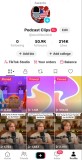 Cont TikTok Monetizat | Entertainment / Podcast | 49.5k Urmaritori
