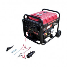 Generator de curent electric digital, 230V 5 KW, 5000 W, 12V, pornire la cheie, invetor, monofazat, Satra