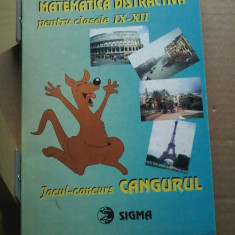 Matematica distractiva pentru clasele IX-XII. Jocul concurs Cangurul (2002)