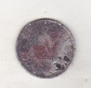 Bnk mnd Romania 1 leu 1874 uzat , argint