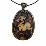 Amuleta medalion cu zodia oaie/capra