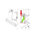 Furtun intercooler, supraalimentare Opel Movano 1998-2010; Renault Master 2003-2007, Master 2007-2010, diametru 51/57 mm, cauciuc, RapidAuto 5542PT-1