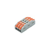 Conector rapid pentru cablu electric 6 poli, 32A, 450V, Leader