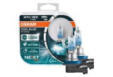 Set becuri H11 OSRAM 64211CBNHCB 12V; 55W; COOL BLUE INTENSE (NextGen); cu pana 100% mai multa lumina; albastru; PGJ19-2; Omologare: ECE; pana la 100