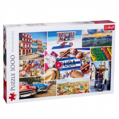 Puzzle 1000 piese, model colaj cuba, multicolor foto