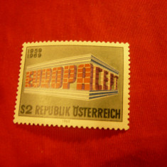 Serie Austria 1969 - Europa CEPT , 1 valoare