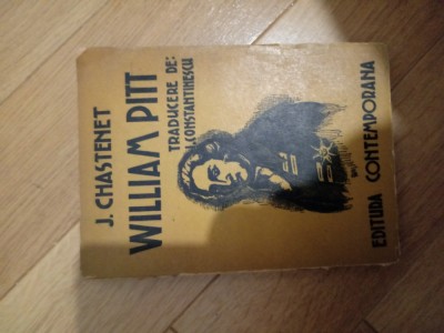 J. Chastenet William Pitt foto