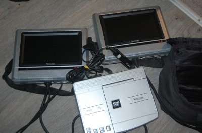 TV tetiera portabil Venturer Portable DVD Player Widescreen for Car and Home foto