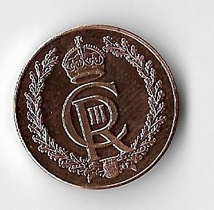 Moneda 1 penny 2024 - Gibraltar foto
