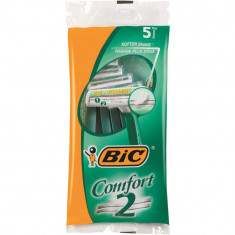 Set 5 Aparate De Ras Bic Comfort Cu 2 Lame, Lame De Barbierit, Lame Pentru Ras, Bic Pentru Barbierit, Bic Pentru Ras, Aparat Pentru Ras, Aparat Pentru foto