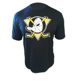 Anaheim Ducks tricou de bărbați black Core Logo Tee - S