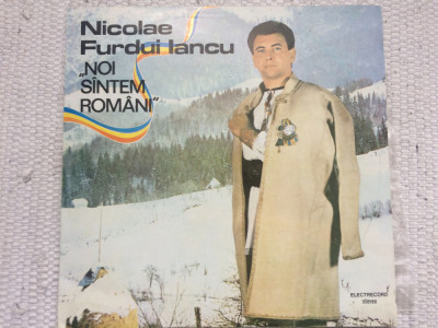 nicolae furdui iancu noi sintem romani disc vinyl lp muzica populara STEPE 04081 foto