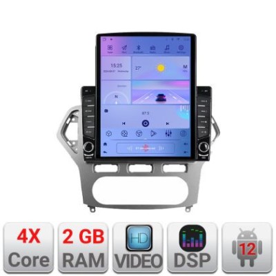 Navigatie Ford Mondeo 2006-2010 K-mondeo-ac ecran tip TESLA 9.7&amp;quot; cu Android Radio Bluetooth Internet GPS WIFI 2+32 DSP CarStore Technology foto