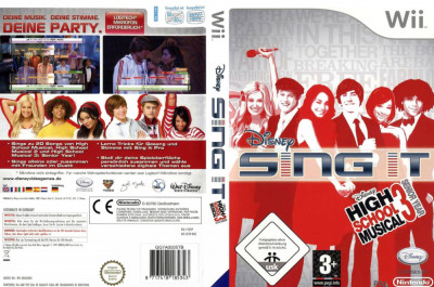 Joc Wii SING IT High School Musical 3 Wii classic, mini, Wii U aproape nou foto