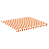 Panza de rezerva copertina, galben si portocaliu, 4x3,5 m