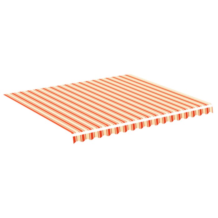 Panza de rezerva copertina, galben si portocaliu, 4x3,5 m