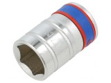 Tubulară 17mm HEX 1/2 38mm oțel crom-vanadium