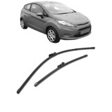 Cumpara ieftin Set stergatoare FORD FIESTA VI (CB1, CCN) 2008-2018, pentru parbriz, Valeo Silencio Xtrm