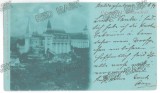 2434 - HUNEDOARA, Hunyadi Castle, Litho, Romania - old postcard - used - 1898, Circulata, Printata