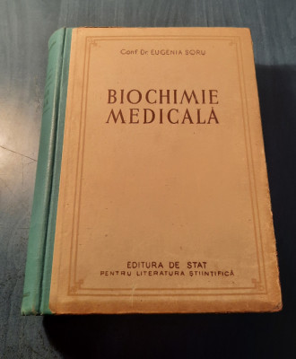 Biochimie medicala Eugenia Soru foto