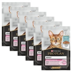 PURINA PRO PLAN CAT DELICATE DIGESTION Pe?te de mare 6 x 85 g foto