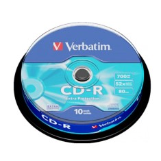 CD-R 700 MB Verbatim 10 bucati/set