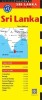 Sri Lanka Travel Map Third Edition