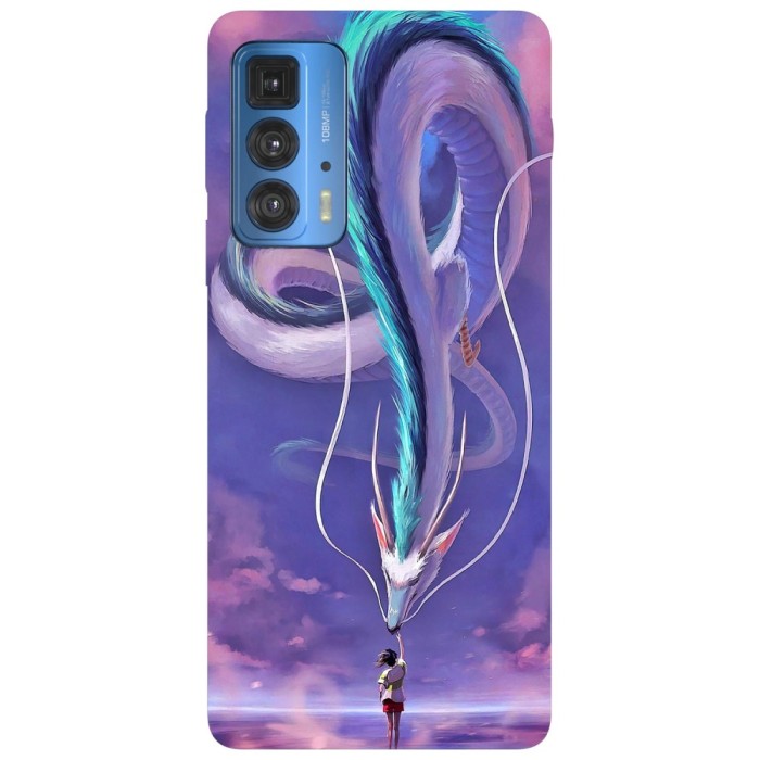 Husa compatibila cu Motorola G20 model Spirited Away, Silicon, TPU, Viceversa