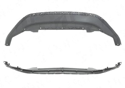 Spoiler bara Volkswagen Golf 7 (5k), 2017-, fata foto