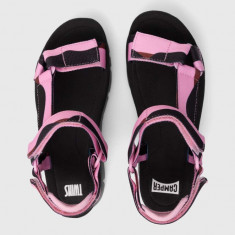 Camper sandale TWS femei, culoarea roz, cu platforma, K200851.023