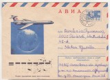 bnk ip URSS 1975 - aviatie - IL-62 - circulat spre Romania