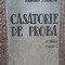 Casatorie de proba - Damian Stanoiu