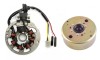 Magnetou + Volanta Scuter Yamaha Axis 2T 49cc 50cc 80cc - Aprindere Stator 5 Fire